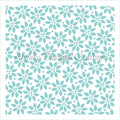 Poinsettia Background Stencil