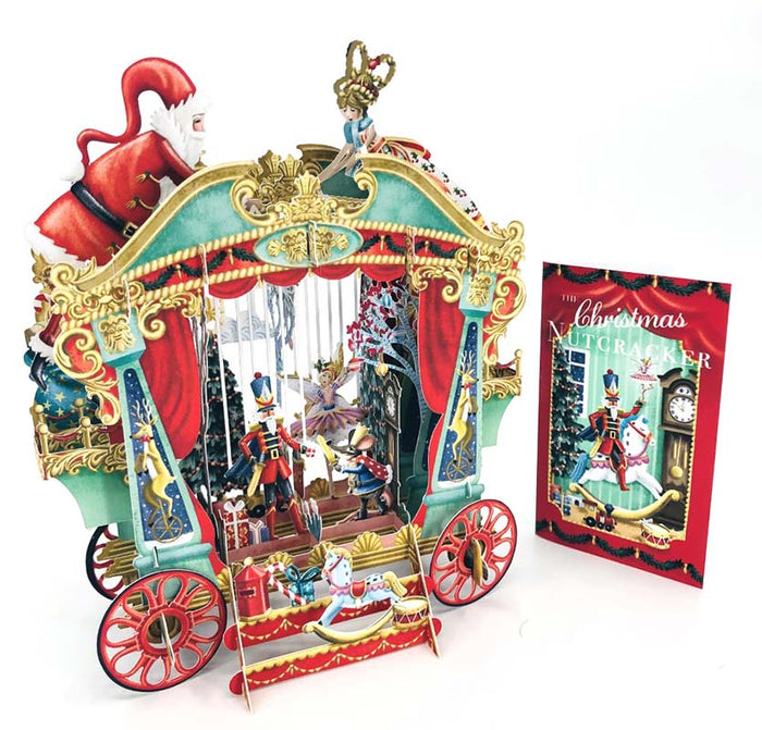 Pop-up Holiday Card: Christmas Puppet Show
