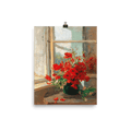 "Poppies by the Window" Art Print - Lone Fox
