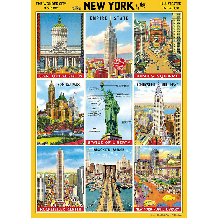 Poster/Wrap: NYC by Day