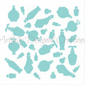 Potions Background Stencil