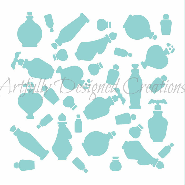 Potions Background Stencil