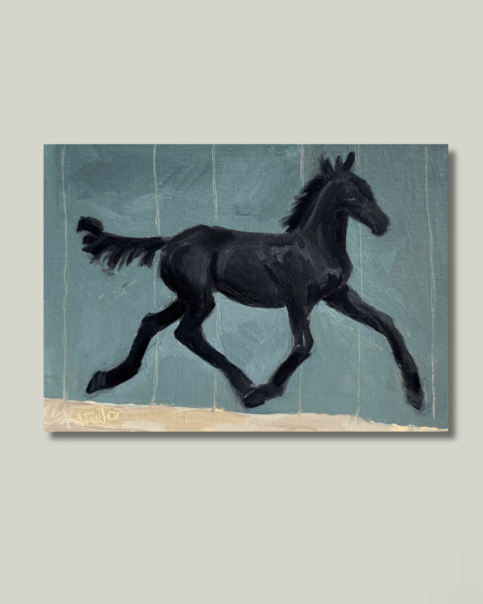 "Prancing Filly": 4x6 - Lone Fox