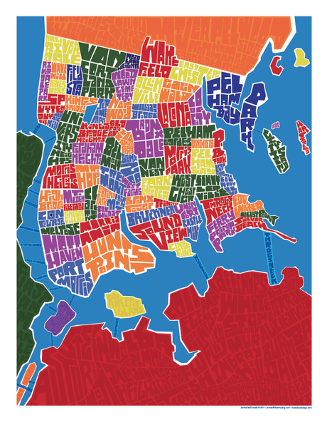 Print: Bronx Typography