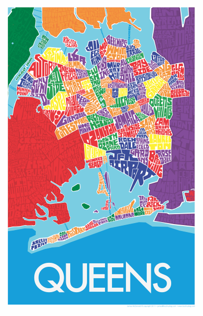 Print: Queens Typography