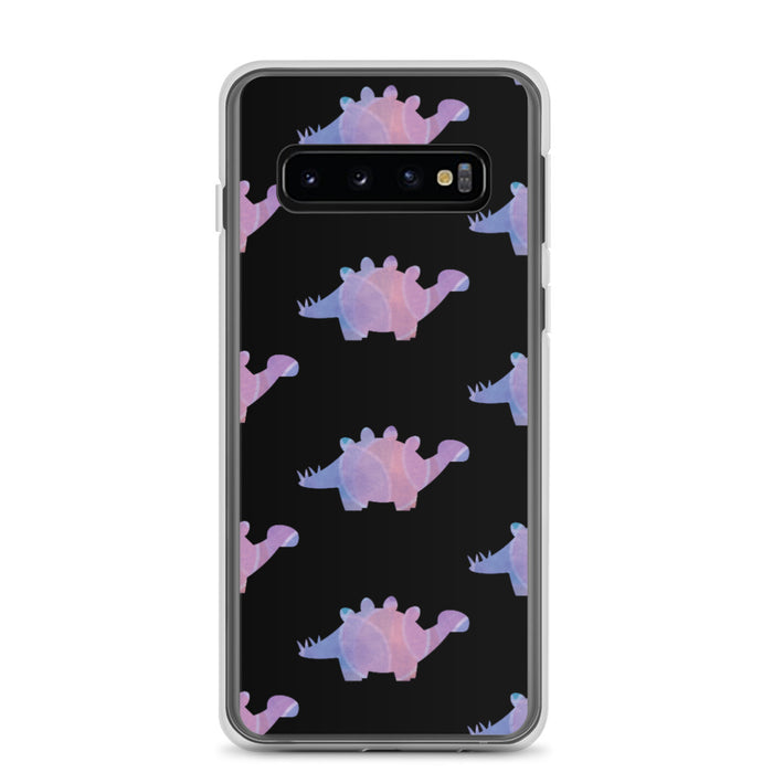purple stegosaurus | samsung phone case
