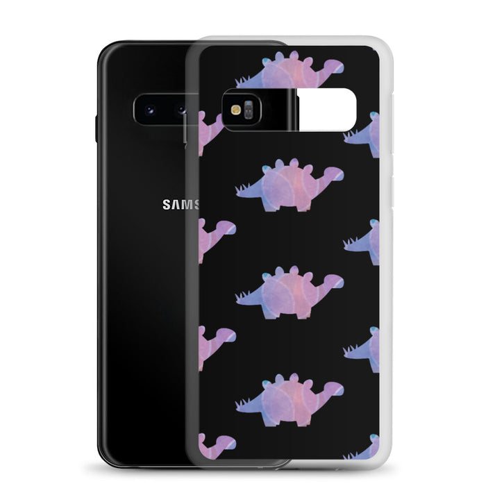 purple stegosaurus | samsung phone case