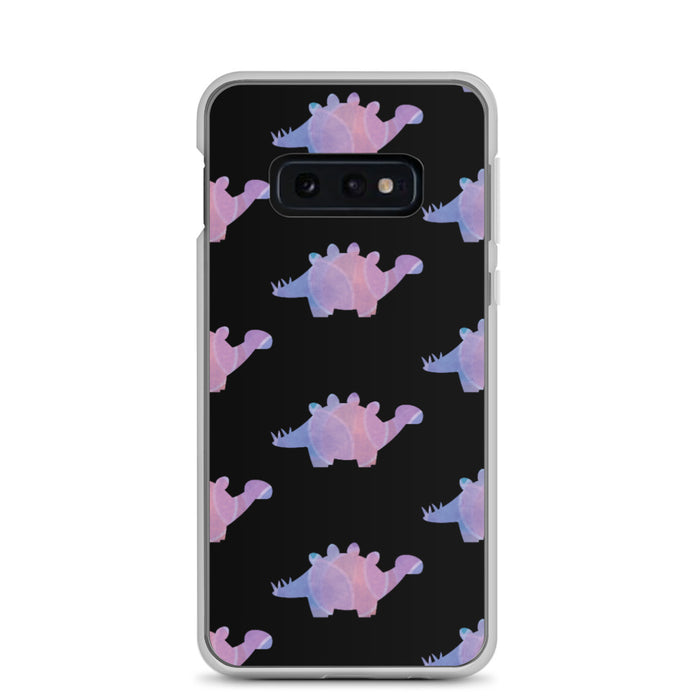 purple stegosaurus | samsung phone case