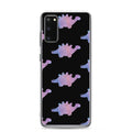 purple stegosaurus | samsung phone case