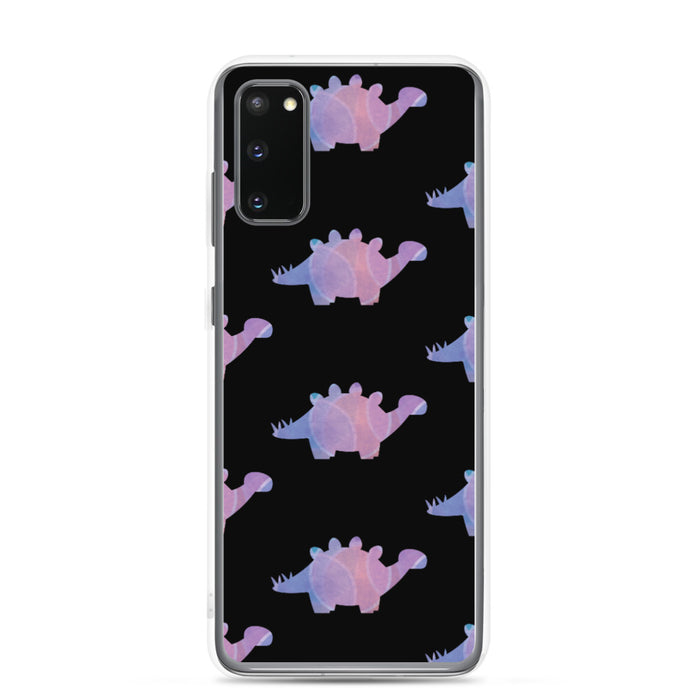 purple stegosaurus | samsung phone case