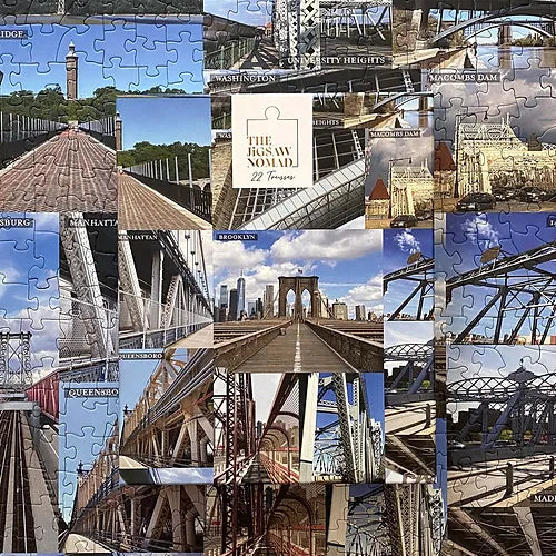 Puzzle: 22 NYC Trusses