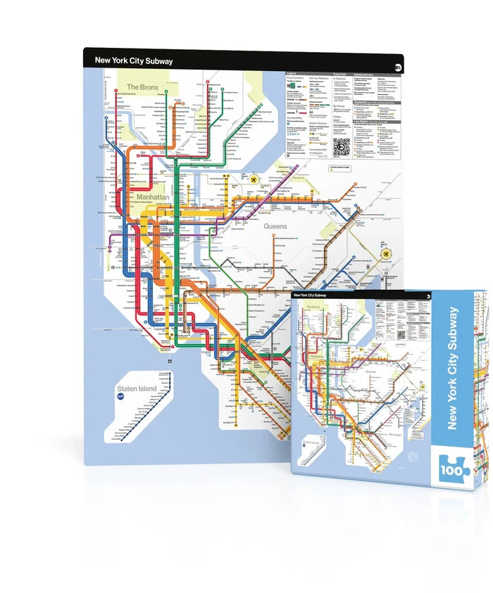 New York City Subway map puzzle