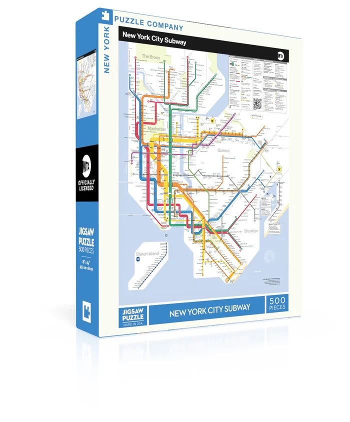 Puzzle: New York Subway Map
