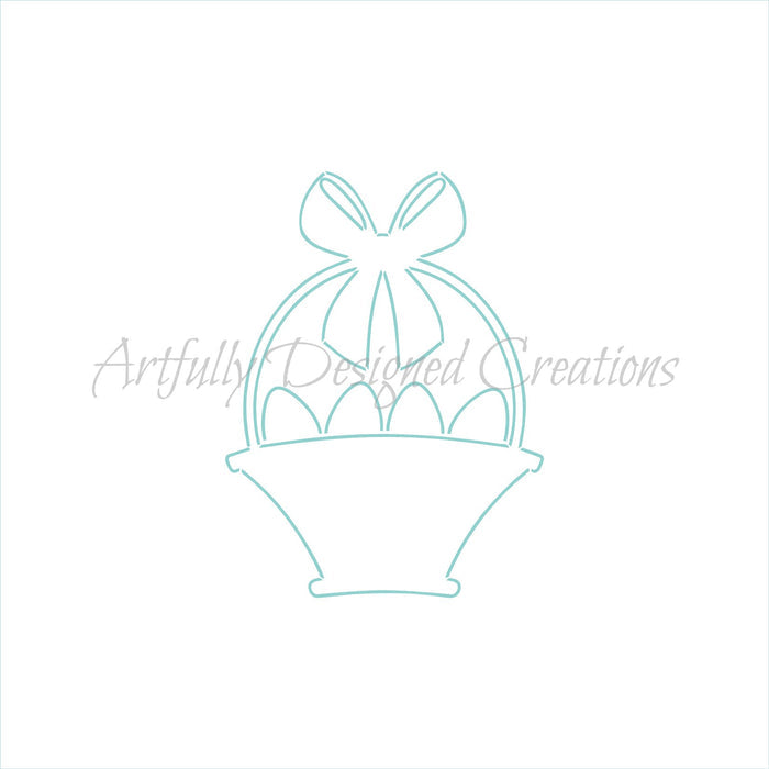 PYO Easter Basket Stencil