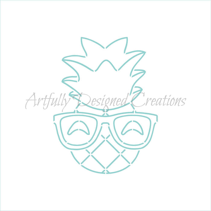 PYO Pineapple Stencil