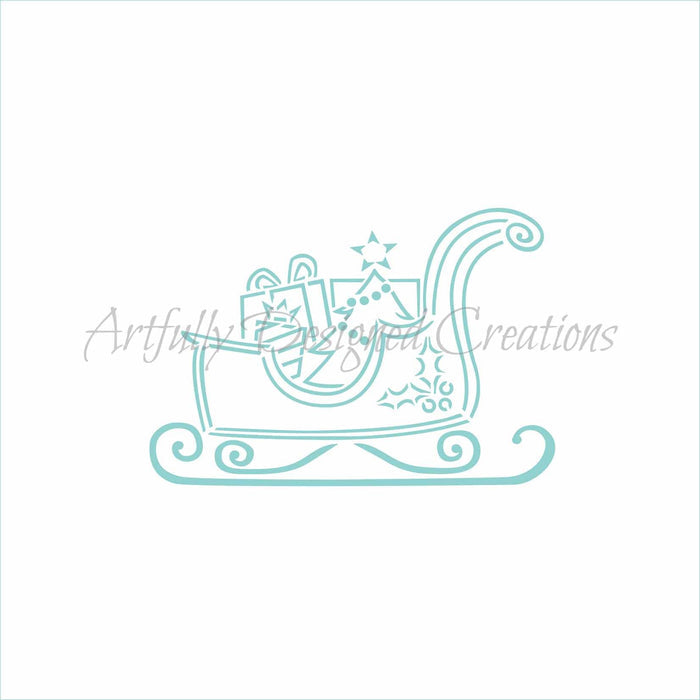 PYO Sleigh Stencil