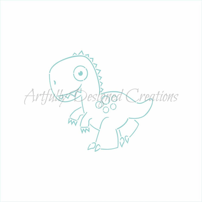 PYO Stegosaurus Stencil