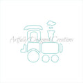 PYO Train Stencil