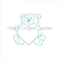 PYO Valentine Bear Stencil