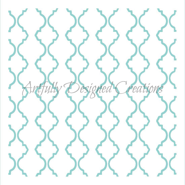 Quatrefoil Stencil