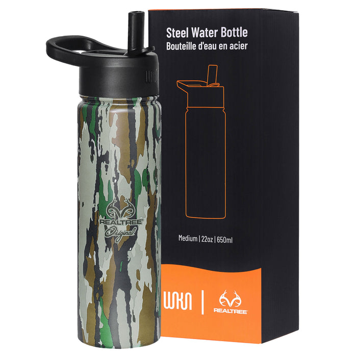 Realtree Original Steel Water Bottle