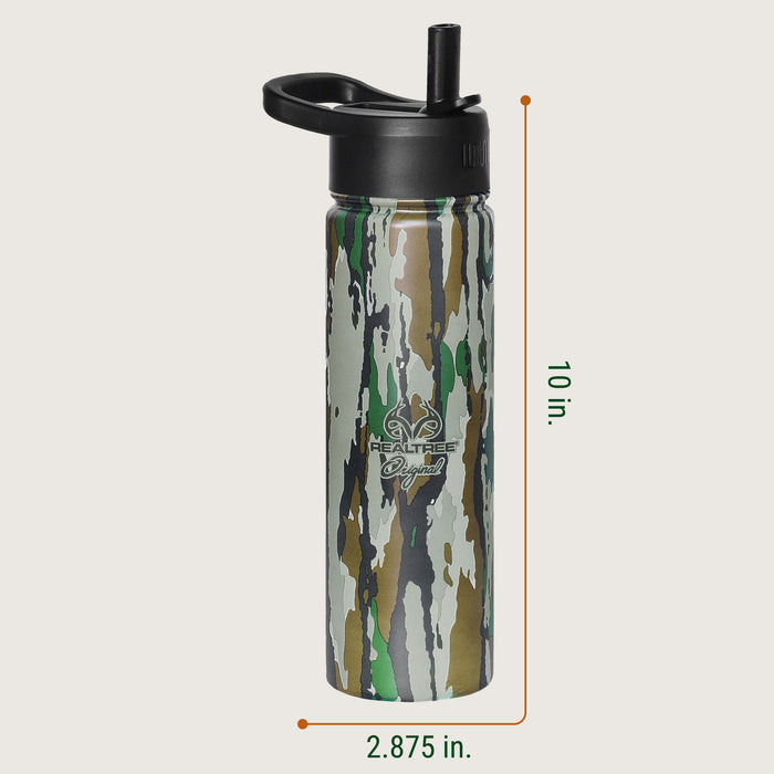 Realtree Original Steel Water Bottle