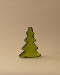 Recycled Hammered Green Glass Trees - Lone Fox