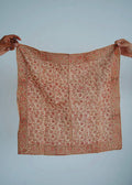 Red Vinyard Kalamkari Cotton Bandana - Lone Fox
