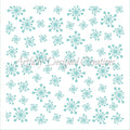 Retro Snowflake Stencil