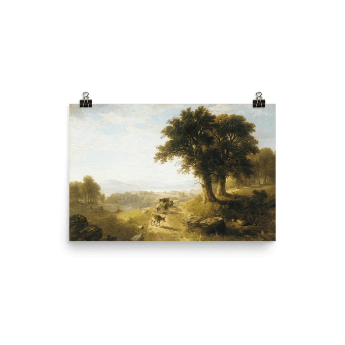 "River Scene" Art Print - Lone Fox