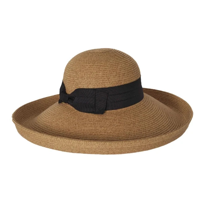 Roller Hat for Women with Wide Brim