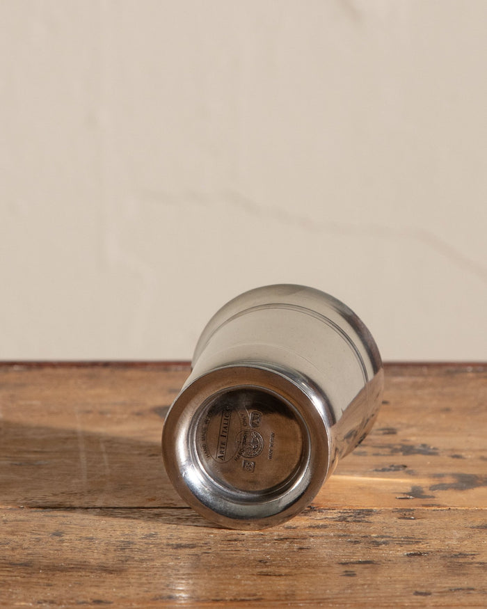 Roma Pewter Tumbler / Small Vase - Lone Fox