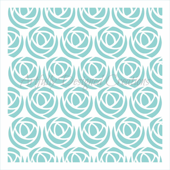 Rose Stencil