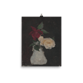 "Roses in a vase" Art Print - Lone Fox