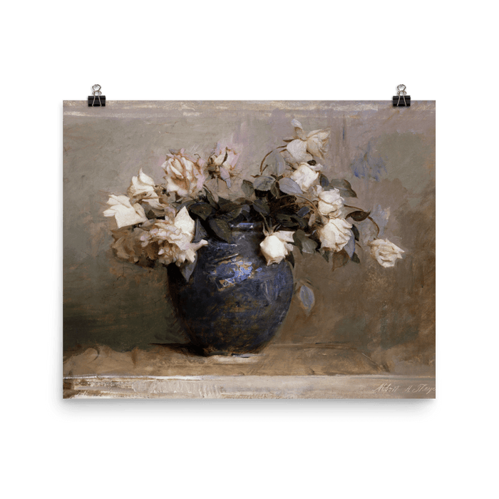 "Roses of 1809" Art Print - Lone Fox