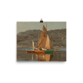 "Sailing in Notlag" Art Print - Lone Fox