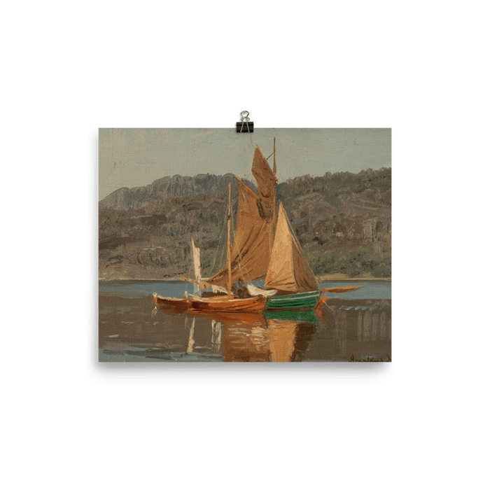 "Sailing in Notlag" Art Print - Lone Fox