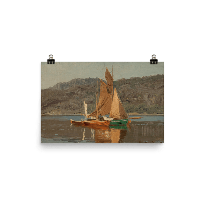 "Sailing in Notlag" Art Print - Lone Fox