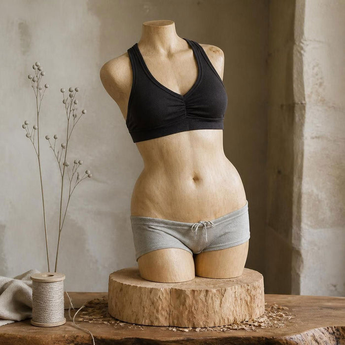 organic linen underwear for women plastic-free