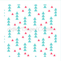 Scattered Triangles 2 Pc Background Stencil