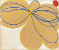 Hilma af Klint's Seven-Pointed Star No. 1