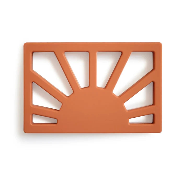 SILICONE SUN TEETHER | CLAY
