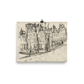 “Sketch of the City” Art Print - Lone Fox