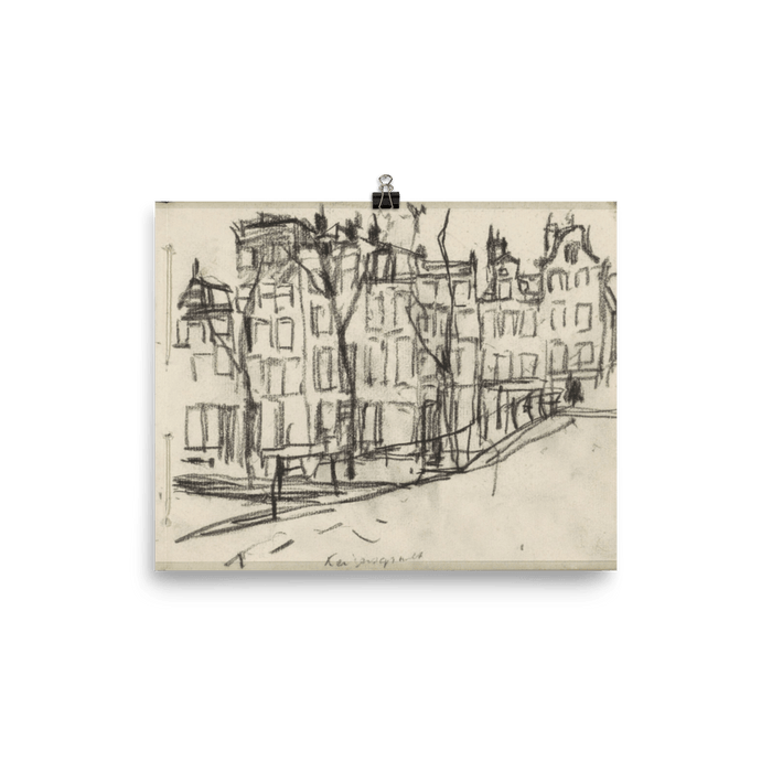 “Sketch of the City” Art Print - Lone Fox