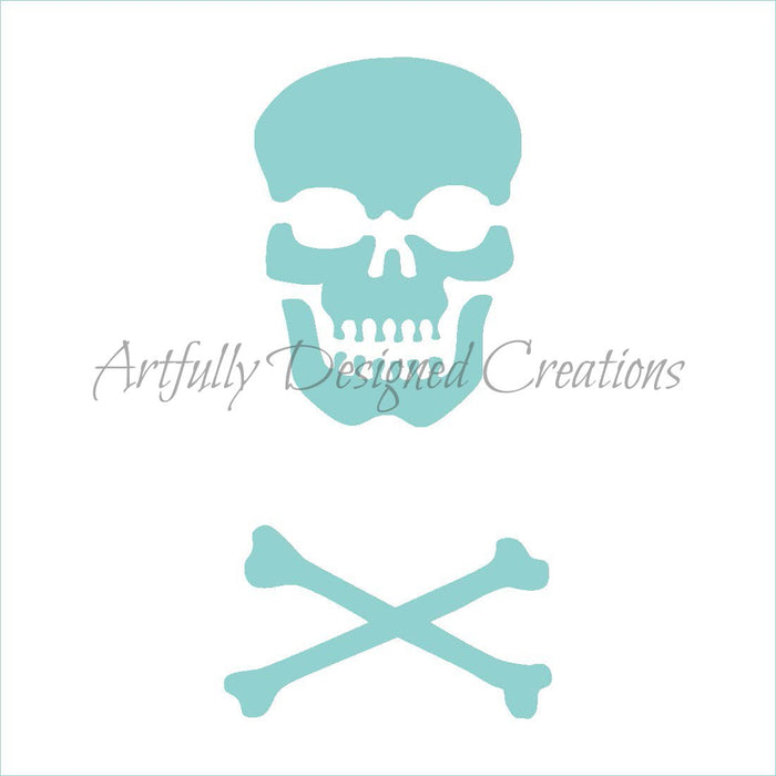 Skull Stencil