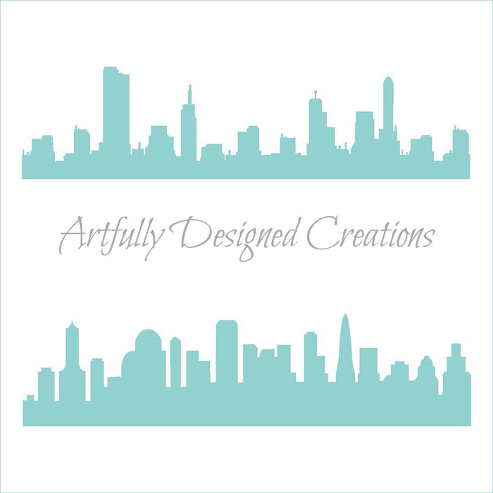 Skylines Stencil