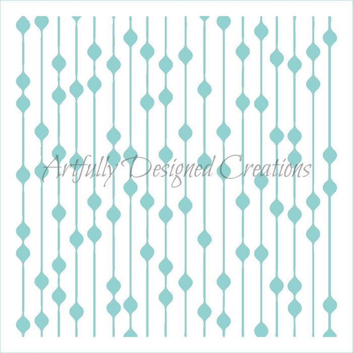 Small Bead Stencil