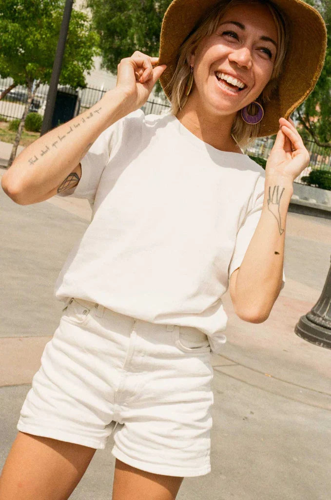 Small Bright Hoop Earrings
