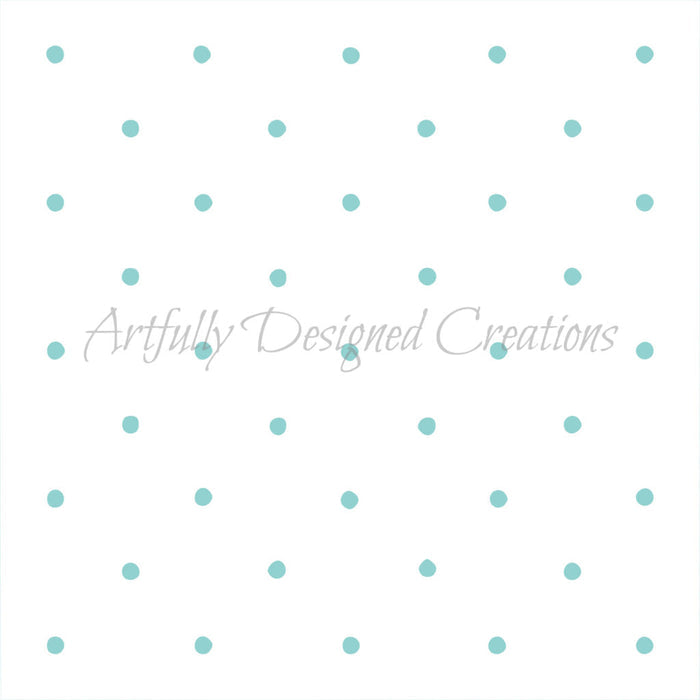 Small Polka Dots Stencil