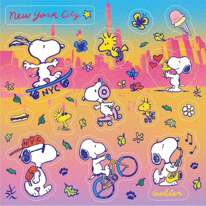 Snoopy in New York Sticker Sheet
